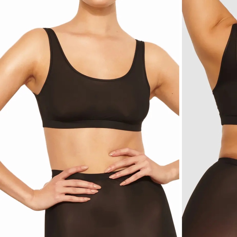 Skims jelly Sheer scoop neck bralette